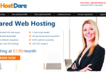 HostDare，美国VPS云服务器全新升级/三网优质高端网络特价优惠低至$35.99/年，电信CN2/联通CUII/移动CMIN2-草根吧VPS_最新VPS信息参考